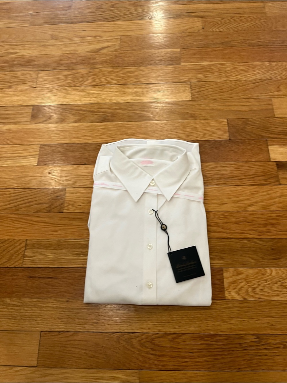 Brooks Brothers White Button-Down Shirt